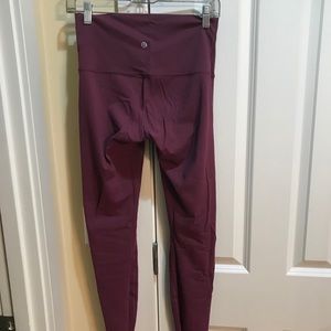 Lululemon high rise leggings